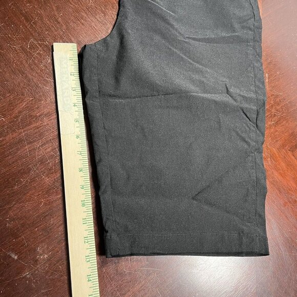 Callaway Women’s Size 2X Mid-Rise Black Stretch Woven Golf Capri Pull On Pants - Picture 6 of 7